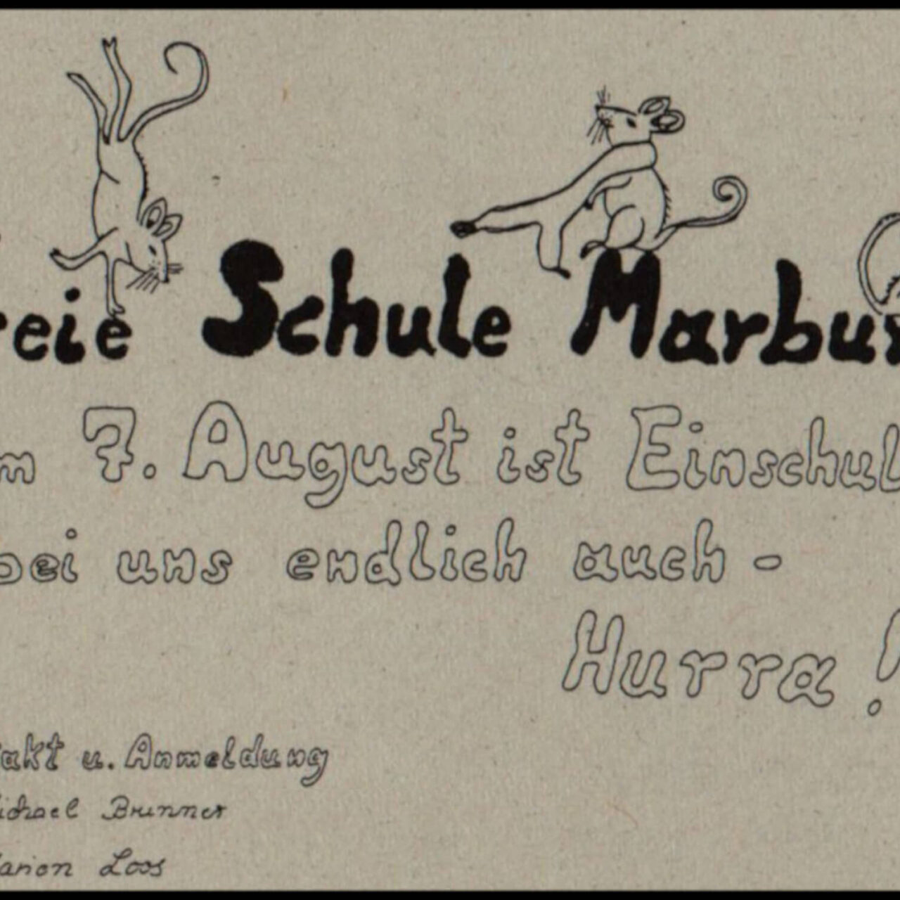 40 Jahre Freie Schule Marburg