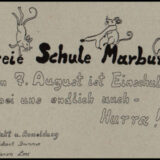 40 Jahre Freie Schule Marburg -Einschulung 1986