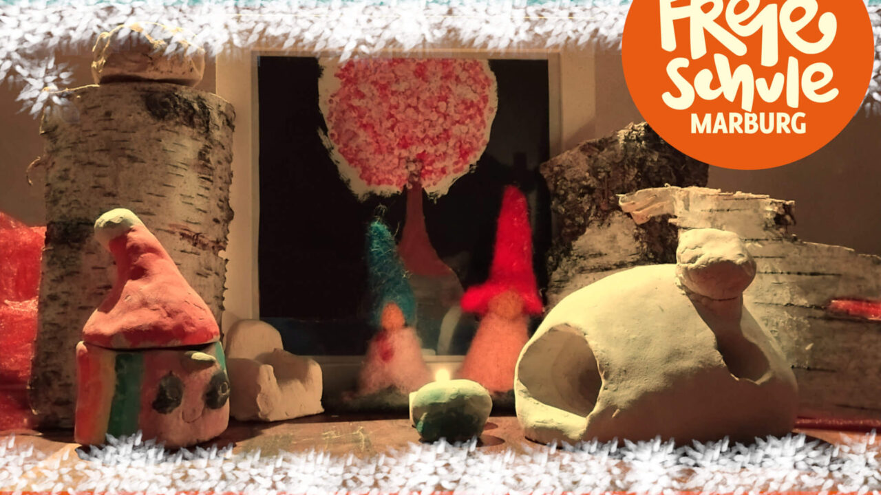 Weihnachtswerkstatt in der Freien Schule Marburg